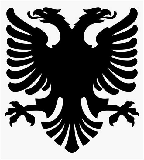 Variant Of Albanian Eagle Albania Flag Png Image Transparent Png