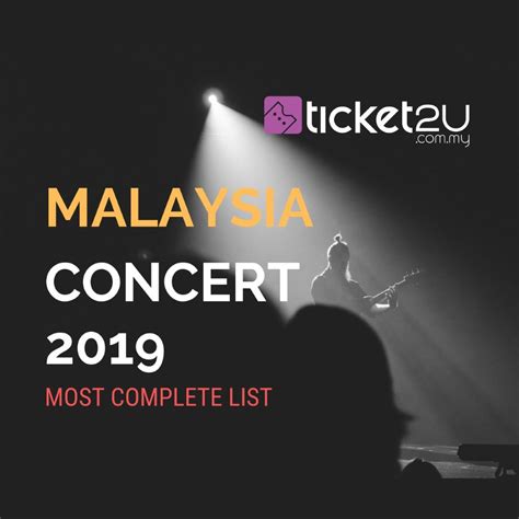 More details on blackpink's upcoming concert in malaysia have been released today. Malaysia 2019 Concert List
