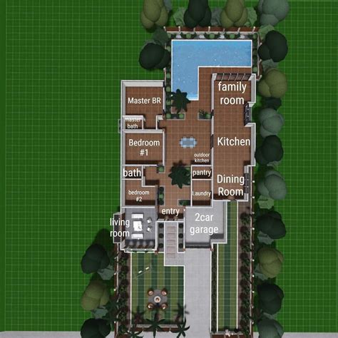 Lods Choo On Instagram Floor Plan Bloxburg Diy House Plans Sims