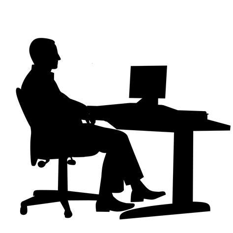 Free Images Man Desk Computer Business Desktop Worker Sitting
