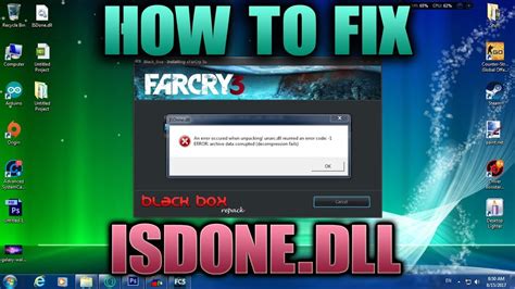 How To Fix Isdone Dll Unarc Dll Error While Installing Game Methods Working
