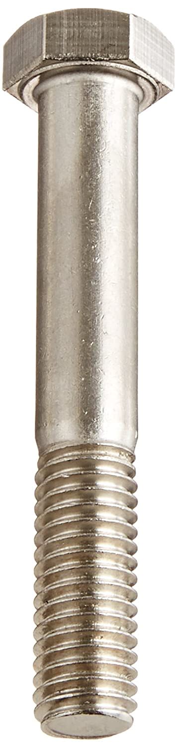 Pack Of 5 18 8 Stainless Steel Hex Bolt Partially Threaded Meets Asme