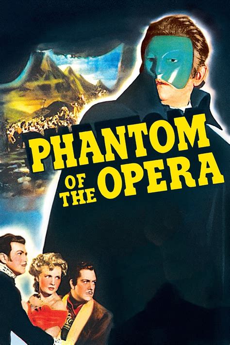 Phantom Of The Opera 1943 Posters — The Movie Database Tmdb