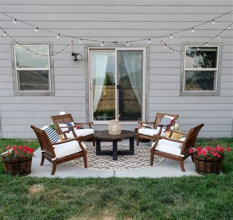 How To Decorate A Small Patio On A Budget This Patio Makeover Before