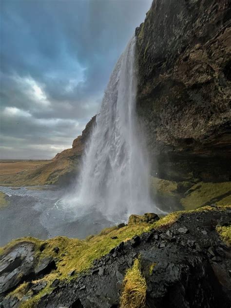 Seljalandsfoss Waterfall Hofn Iceland Seljalandsfoss Waterfall