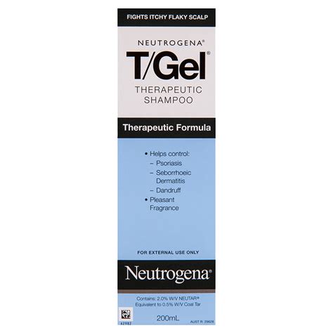 Tgel Anti Dandruff Shampoo Neutrogena Australia