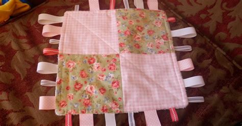My Mollie Doll Quilted Taggie Blanket