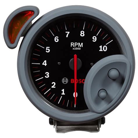 Sunpro Cp7900 Tachometer 5 Inch W Shift Light Black Dial Face