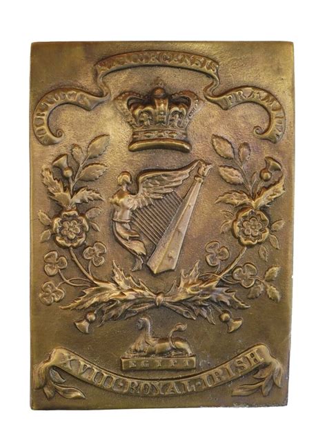 18th Royal Irish Regiment Cross Belt Grelly Uk