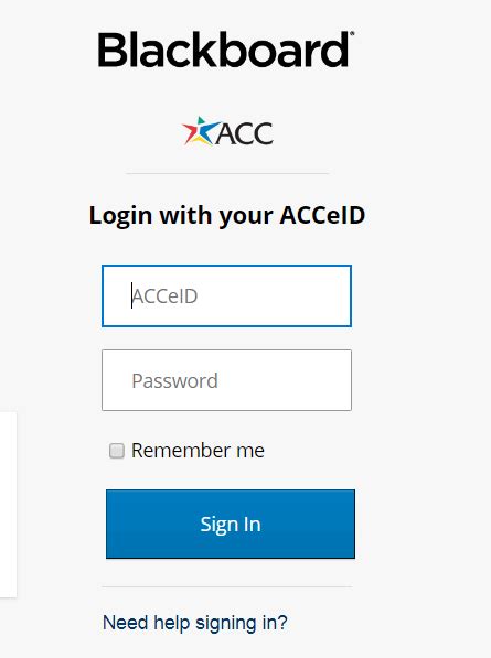 Acc Blackboard A Step By Step Login And Learning Guide