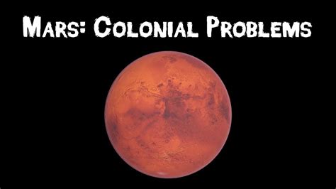 Colonizing Mars Could Cause Intelligence Based Speciation Youtube