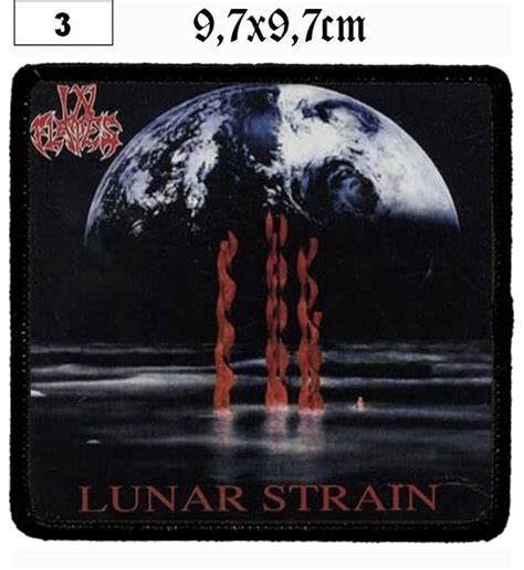 In Flames Lunar Strain 02 Small Printed Patch King Of Patches