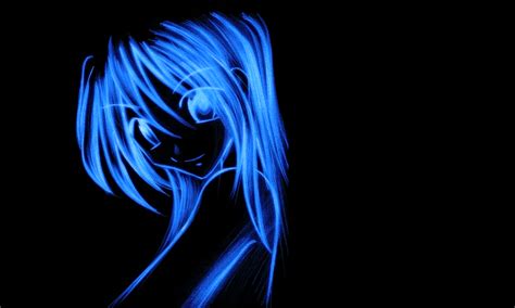 Blue Anime Girl Background New Best Wallpapers 2016 Indexwallpaper
