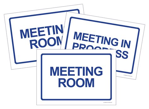 Fellowes Idea Centre Ideas For Work Signage Meeting Signs