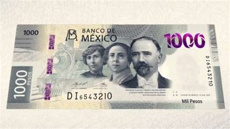 Banxico Presenta Nuevo Billete De Mil Pesos Conmemorativo De La