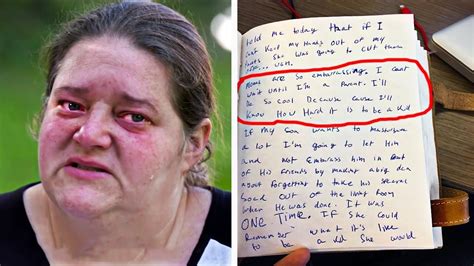 Mom Finds Her Sons Diary Then Discovers His Horrifying Plans And Turns Him Into The Police