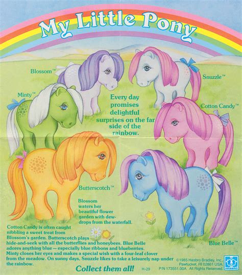My Little Pony G1 Leaflet Natasja Doe Flickr