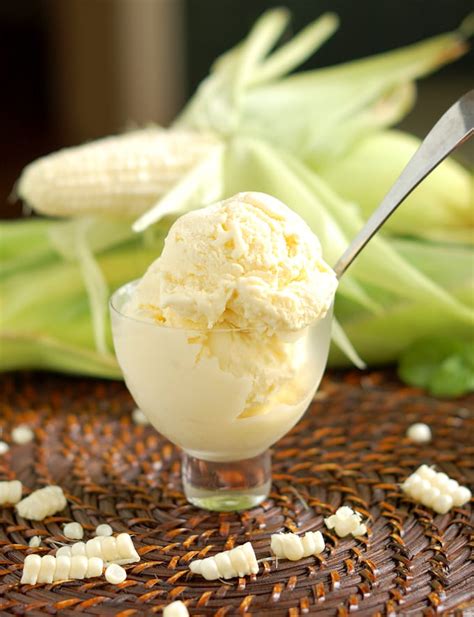 Sweet Corn Ice Cream Baking Sense