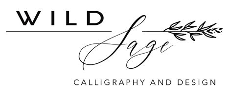 Wild Sage Calligraphy And Design
