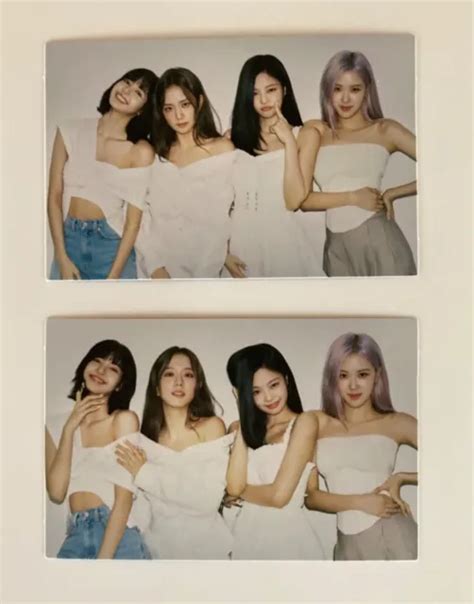 Blackpink The Album Official Target Exclusive Group Photocard Set 550