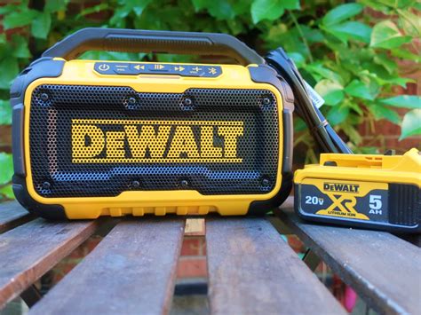 Dewalt Jobsite Bluetooth Speaker Review Tools In Action Power Tool