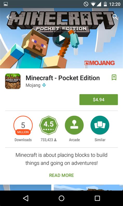 Minecraft Pocket Edition Game