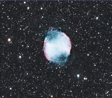 Another View Of The Dumbbell Nebula Messier 27 Sky And Telescope