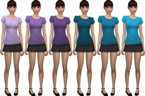 Puffy Sleeve Top By Deelitefulsimmer At Simsworkshop Sims 4 Updates