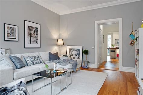Living Room With Gray Wall Color Design Ideas Matchness Com