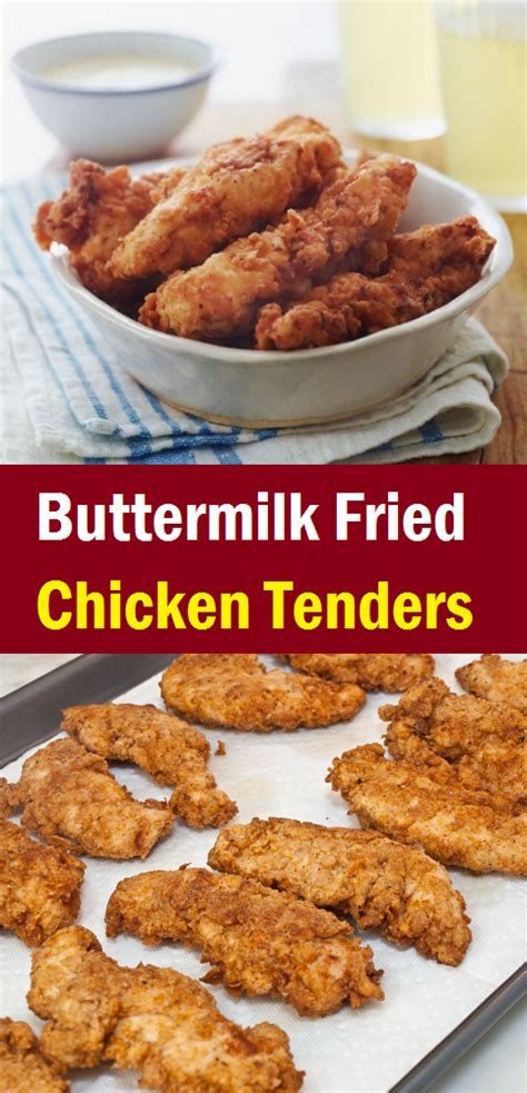 Get tricks for quick & easy meals! Buttermilk Fried Chicken Tenders - The Best Recipes