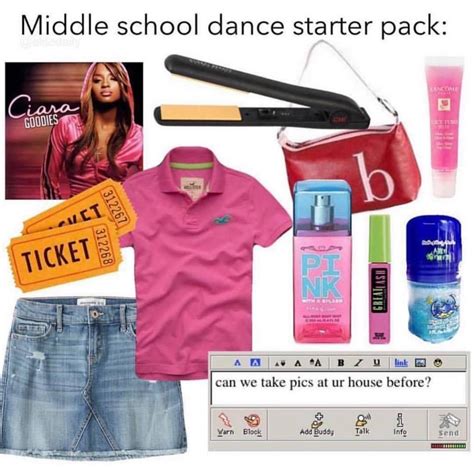 Middle School Dance In The Early 2000s Starter Pack Rstarterpacks Starter Packs Know