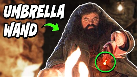 Why Hagrids Wand Is An Umbrella And How It Works Harry Potter Theory