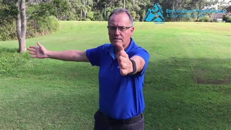 East Gosford Physio 3 Minute Golf Warm Up Part 1 Youtube