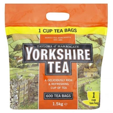 Taylors Of Harrogate Yorkshire Tea 600 Tea Bags Approved Food