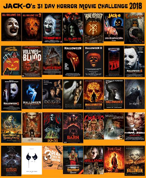 The Horrors Of Halloween Jack Os 31 Day Horror Movie Challenge And