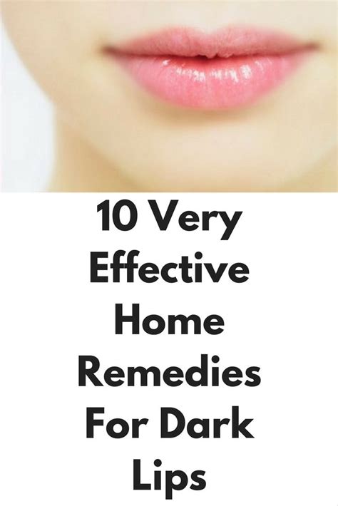 10 Very Effective Home Remedies For Dark Lips Remove Skin Pigment By