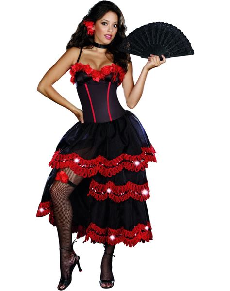 Spanish Seduction Flamenco Dancer Mexican Senorita Western