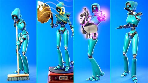 Robo Ray Skin With Best Fortnite Dances And Emotes Phono Follies Boots