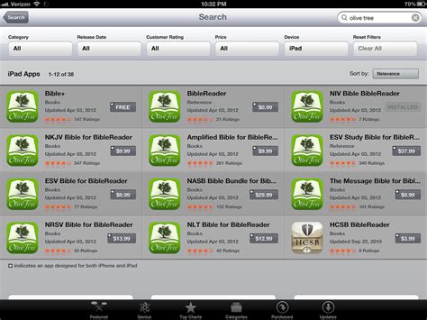 Olive Tree Biblereader Review The Best Bible App For Iphone And Ipad
