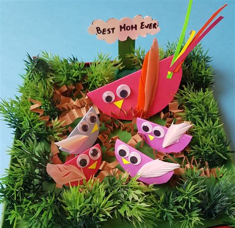Easy Bird Craft For Toddlers