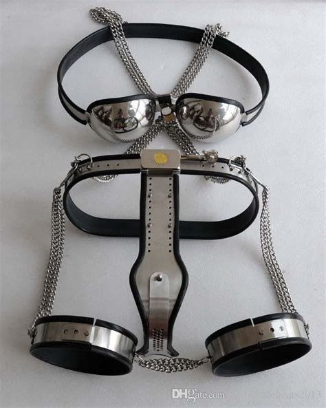 Female Stainless Steel Chastity Belt Pantiesbrathigh