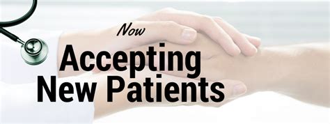 Now Accepting New Patients Bw Primary Care