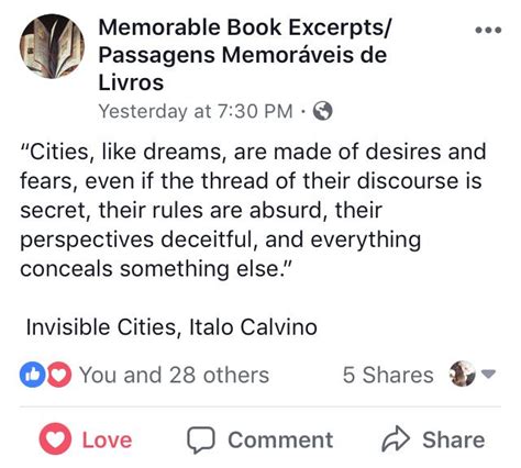 Invisible cities quotes for instagram plus a list of quotes including not in this specific form. Pin by Stephanie Schoellman on Inspiration | How to memorize things, Deceit, Invisible cities