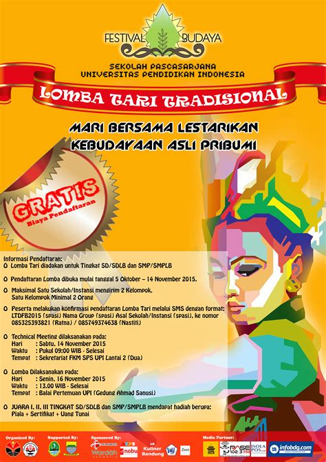Lomba Tari Tradisional & Lomba Fotografi Nasional | infobdg.com