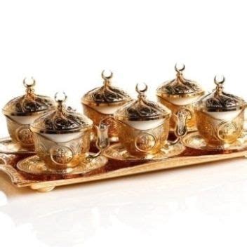 Turkish Coffee Cups Ottoman Tea Sets Creative Copper Arabic Espresso