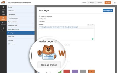 How To Link Your Form Pages Form Logo In Wpforms