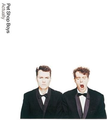 It has been praised as one of the most memorable albums of the 80's. Actually: Further Listening 1987-1988 : Pet Shop Boys ...