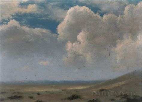 Dunes And Clouds Albert Bierstadt Paintings