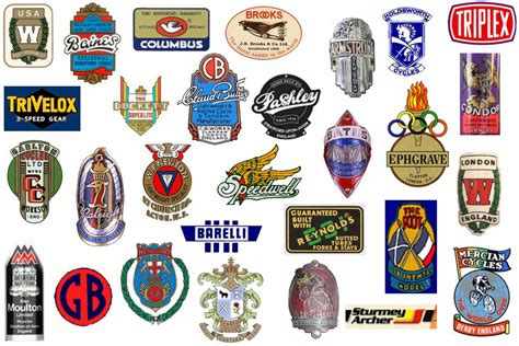 Head Badges And Bicycle Related Brands Bicicletas Antigas Bicicletas
