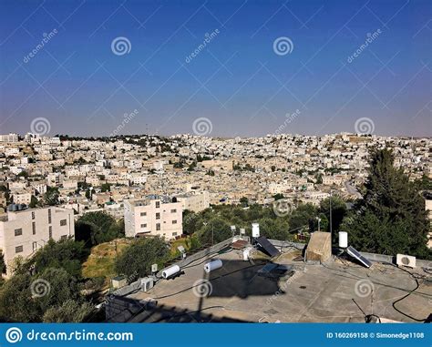 A Panoramic View Of Hebron Stock Photo Image Of Hebron 160269158
